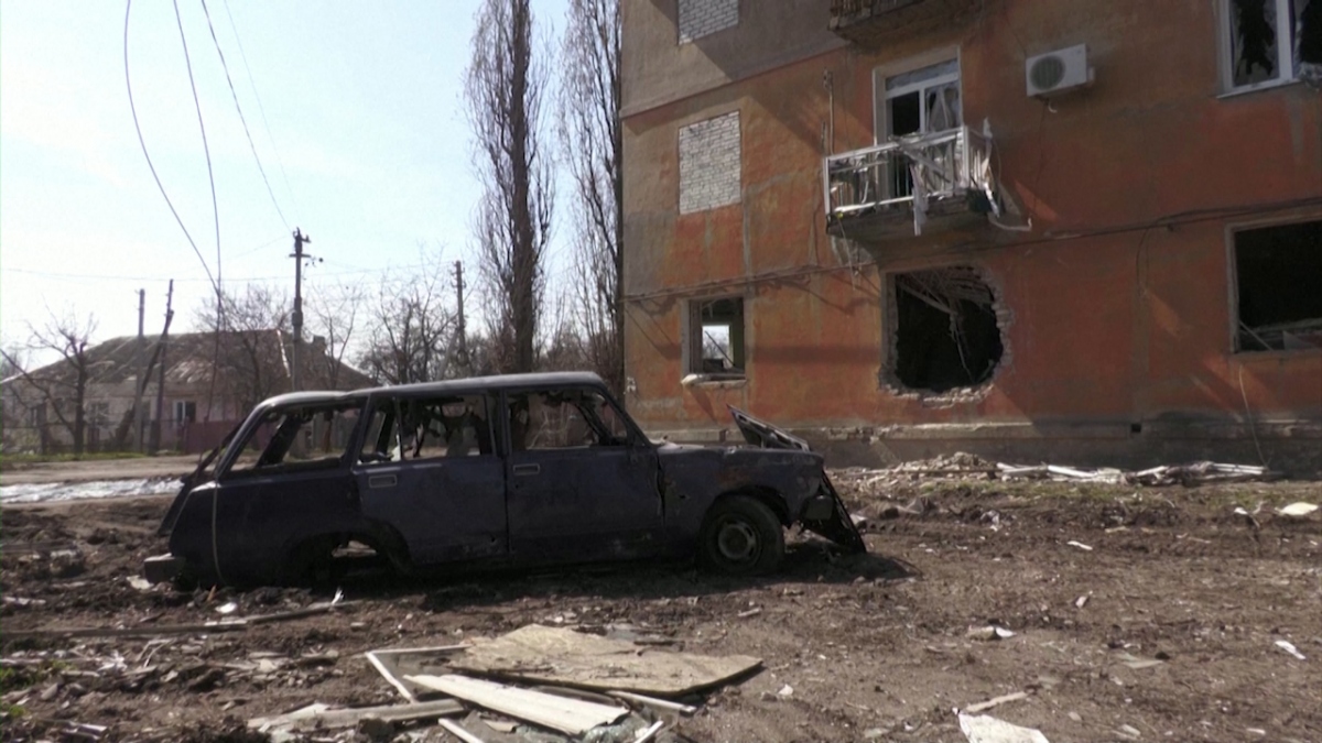 Người dân Ukraine nói mức độ tàn phá ở Chasov Yar không kém gì Bakhmut